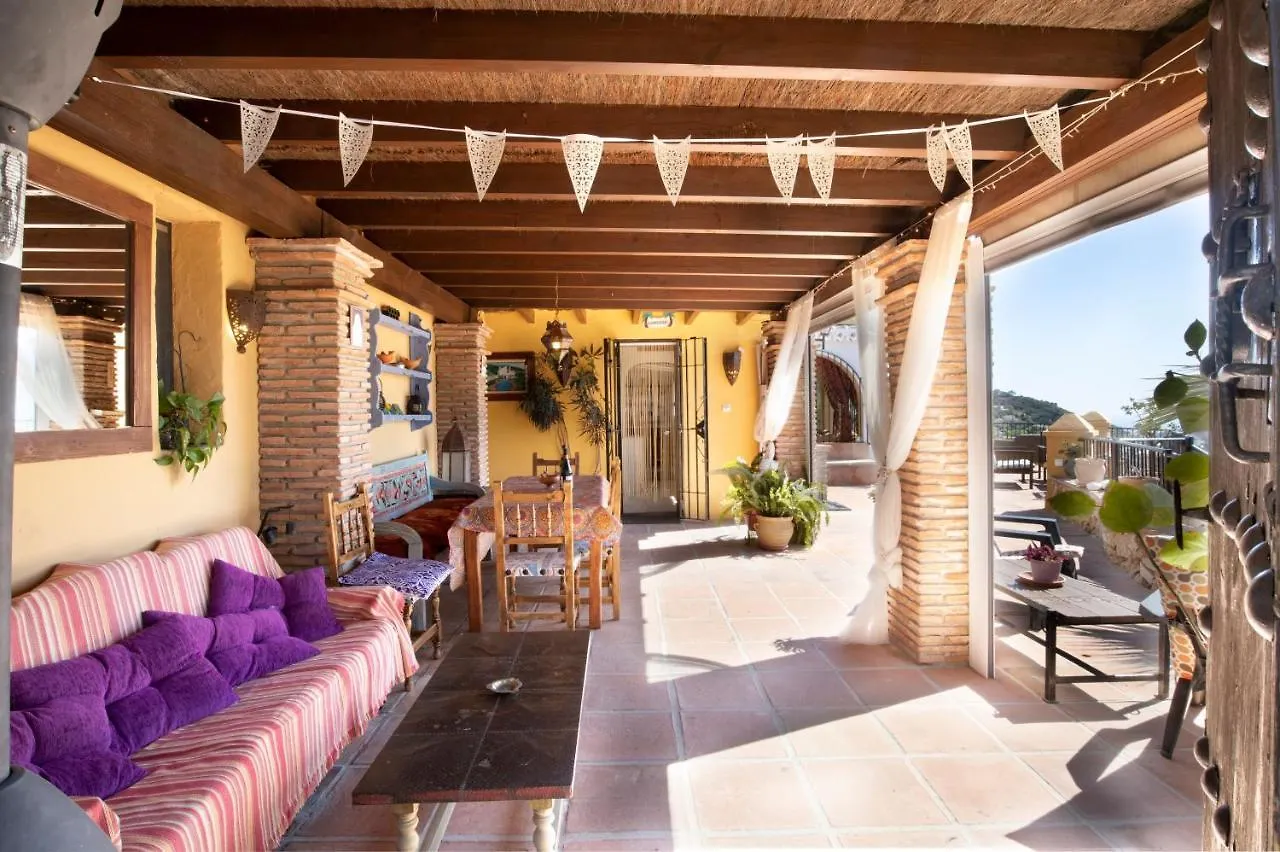 Casa Madre Tierra Con Jacuzzi Piscina Zona De Barbacoa Y Preciosas Vistas Villa Competa