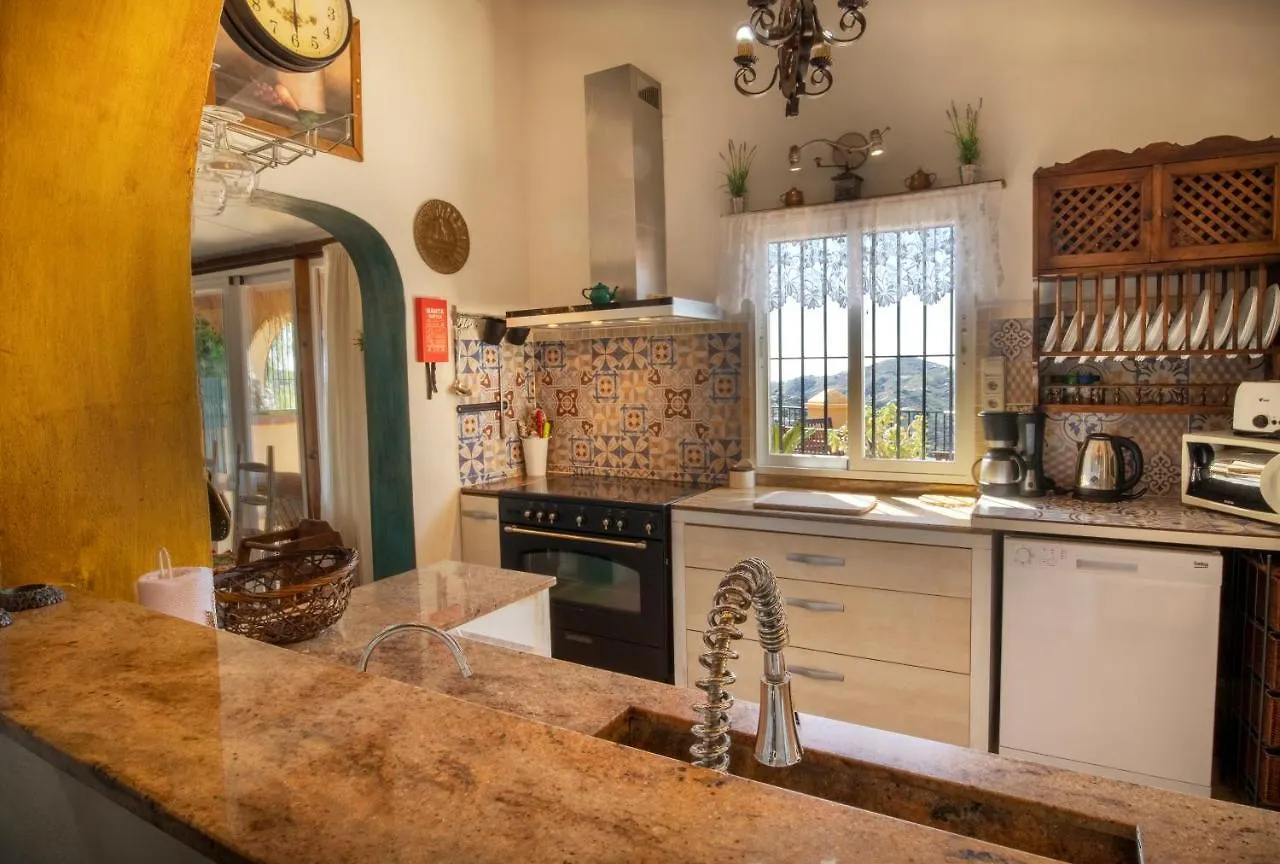 Casa Madre Tierra Con Jacuzzi Piscina Zona De Barbacoa Y Preciosas Vistas Villa Competa Spain