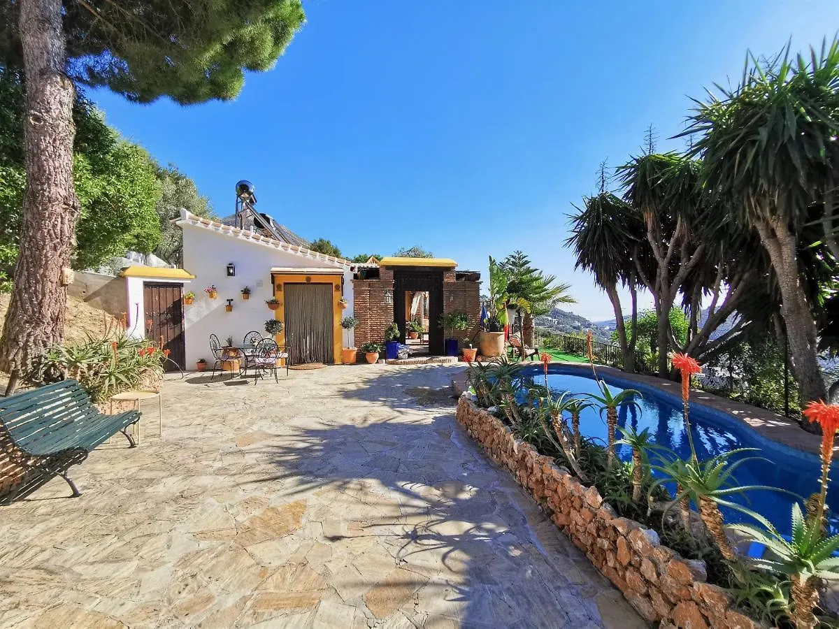 Casa Madre Tierra Con Jacuzzi Piscina Zona De Barbacoa Y Preciosas Vistas Villa Competa