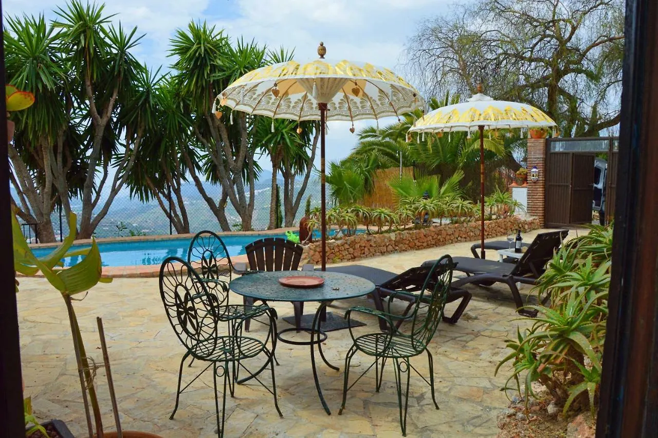 Casa Madre Tierra Con Jacuzzi Piscina Zona De Barbacoa Y Preciosas Vistas Villa Competa